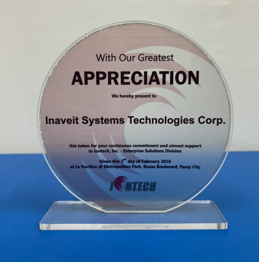 Award recognition